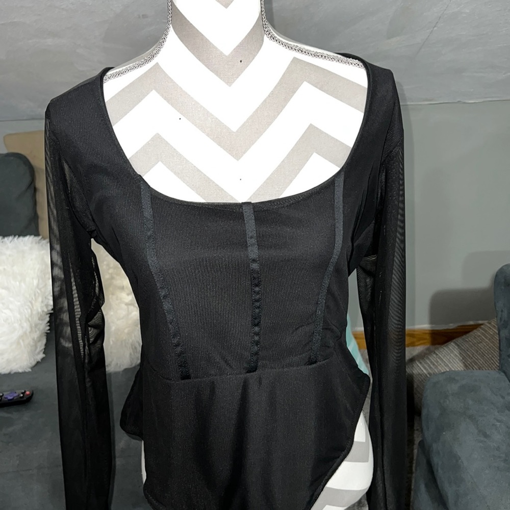 Pretty Little Thing Mesh Bodysuit